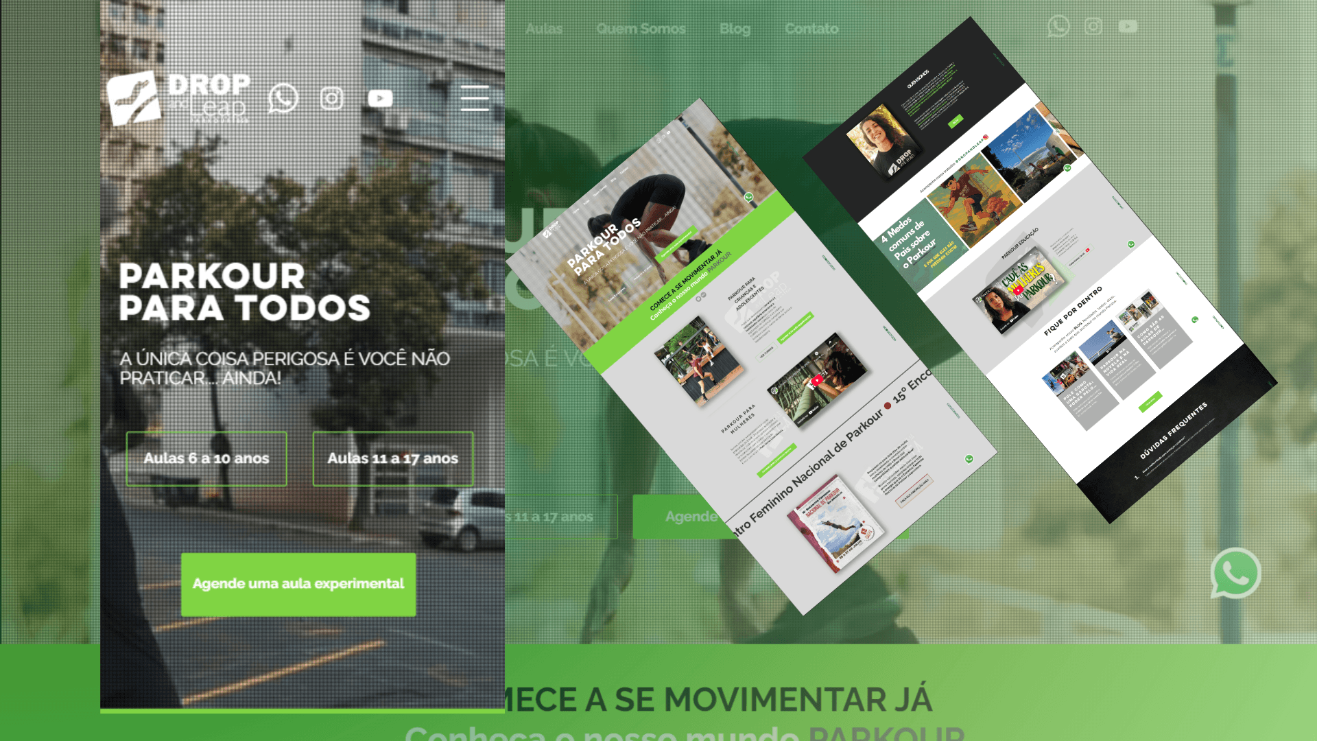 Drop and Leap - Escola de Parkour